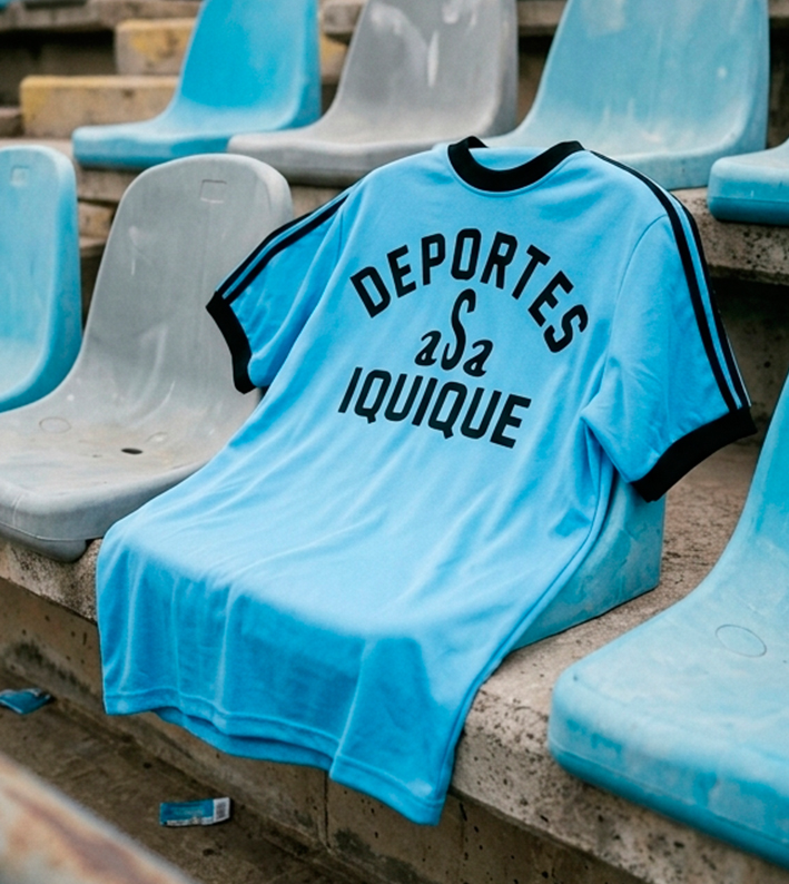CR002 Camiseta Retro Club Deportes Iquique 1978