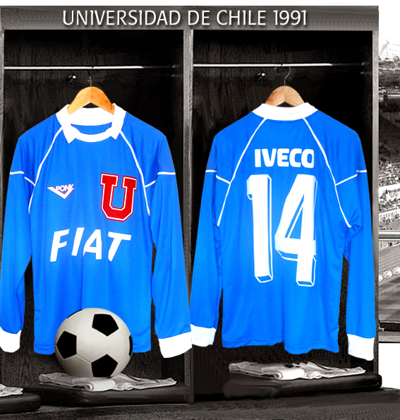CRU09 Camiseta Universidad de Chile 1991