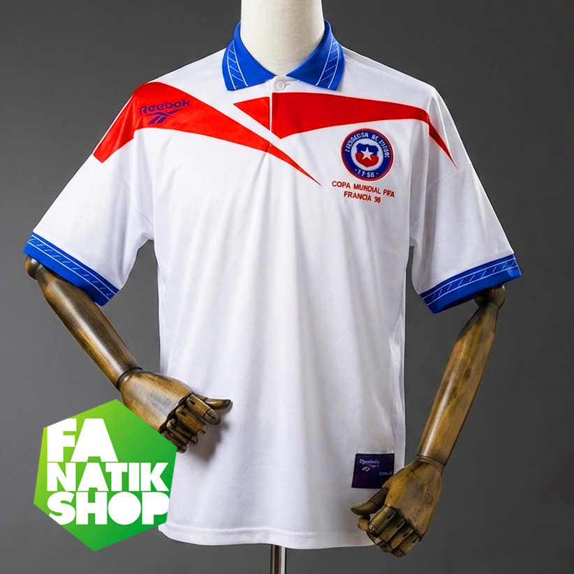 CRS1998 Camiseta Retro Chile Mundial 1998 - Imagen 2