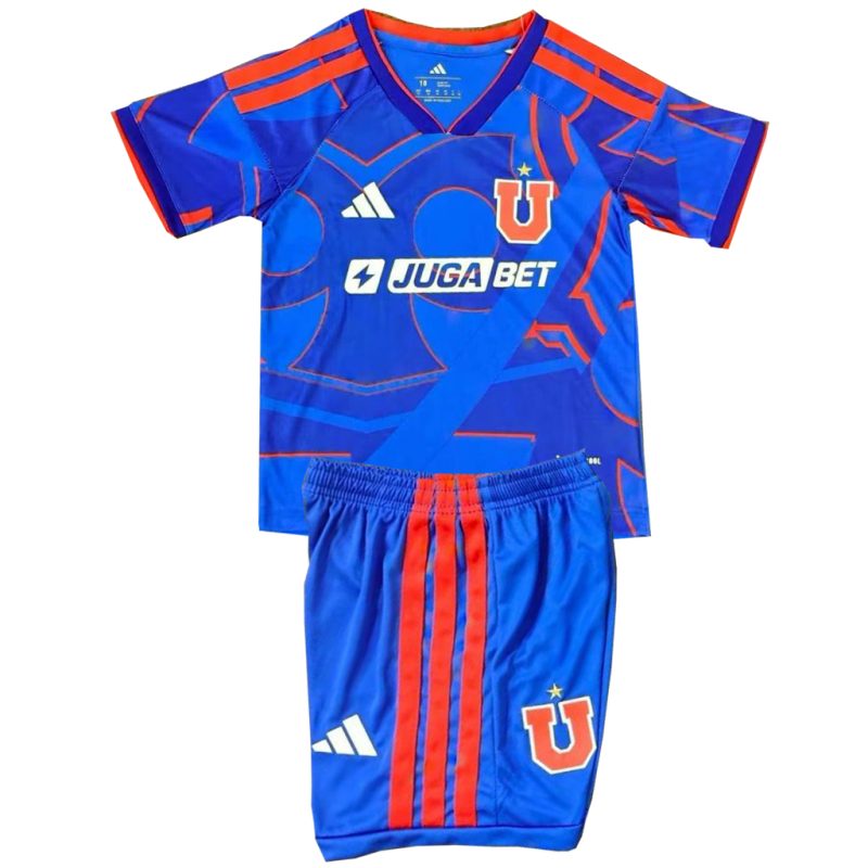 CNT02 Conjunto Niño Camiseta + Shorts Universidad de Chile 2026