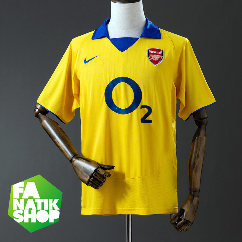 CZC01 Camiseta Retro Arsenal 2003/04 - Henry 14 - Imagen 3