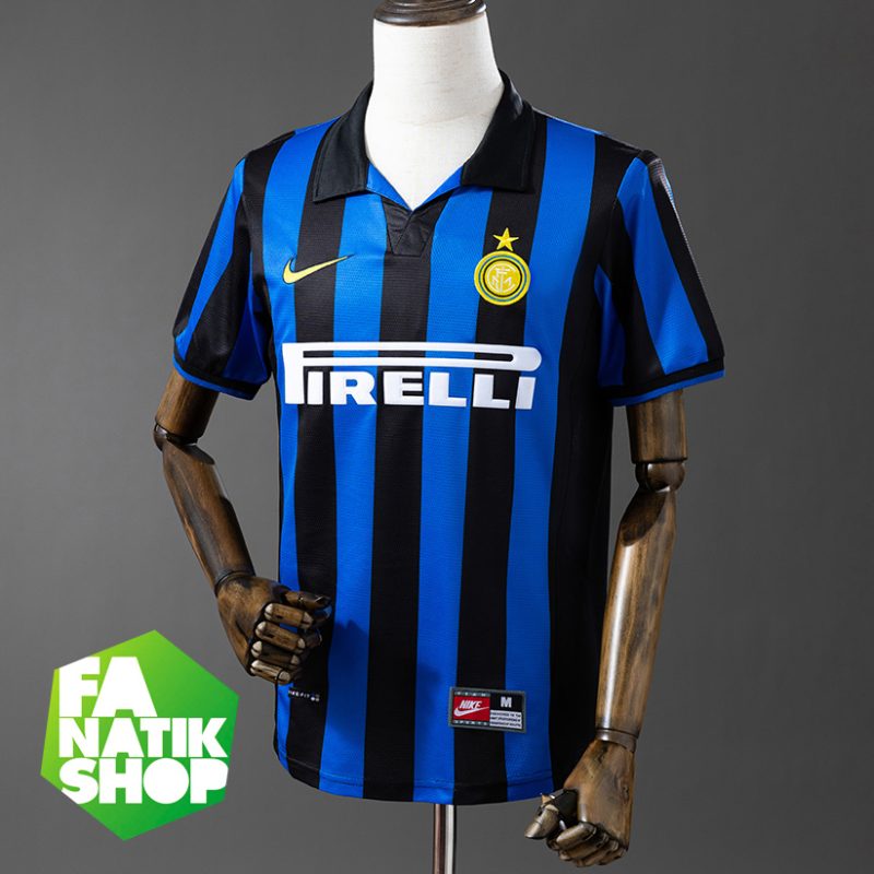 CZC09 Camiseta Retro Inter de Milan 1998/99 - Zamorano 1+8