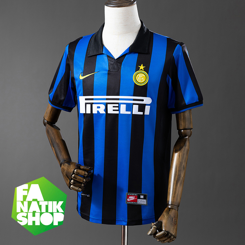 CZC09 Camiseta Retro Inter de Milan 1998/99 - Zamorano 1+8