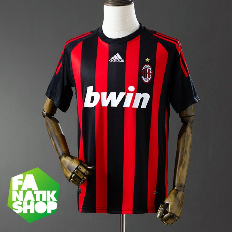 CZC80 Camiseta Retro AC Milan 2008/09 - Ronaldinho 80