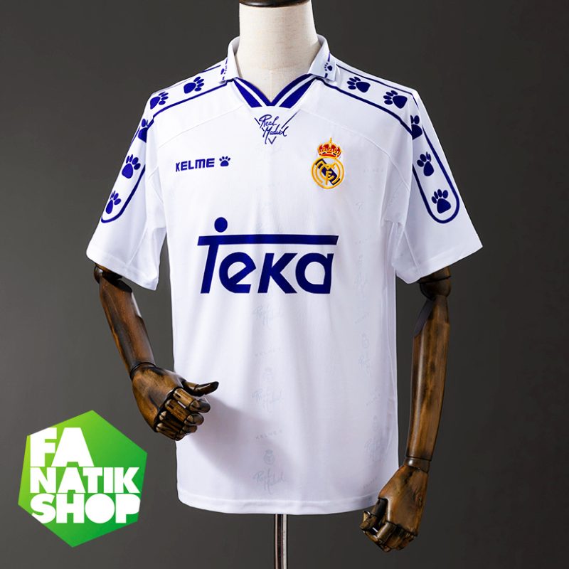 CZC08 Camiseta Retro Real Madrid 1994/95 - Zamorano 9