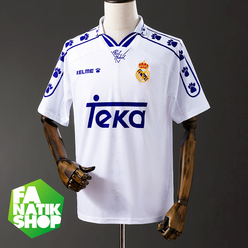 CZC08 Camiseta Retro Real Madrid 1994/95 - Zamorano 9