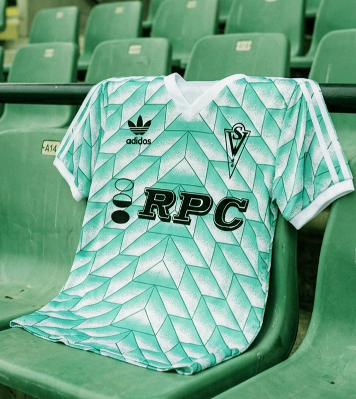 CR014 Camiseta Retro Santiago Wanderers 1991