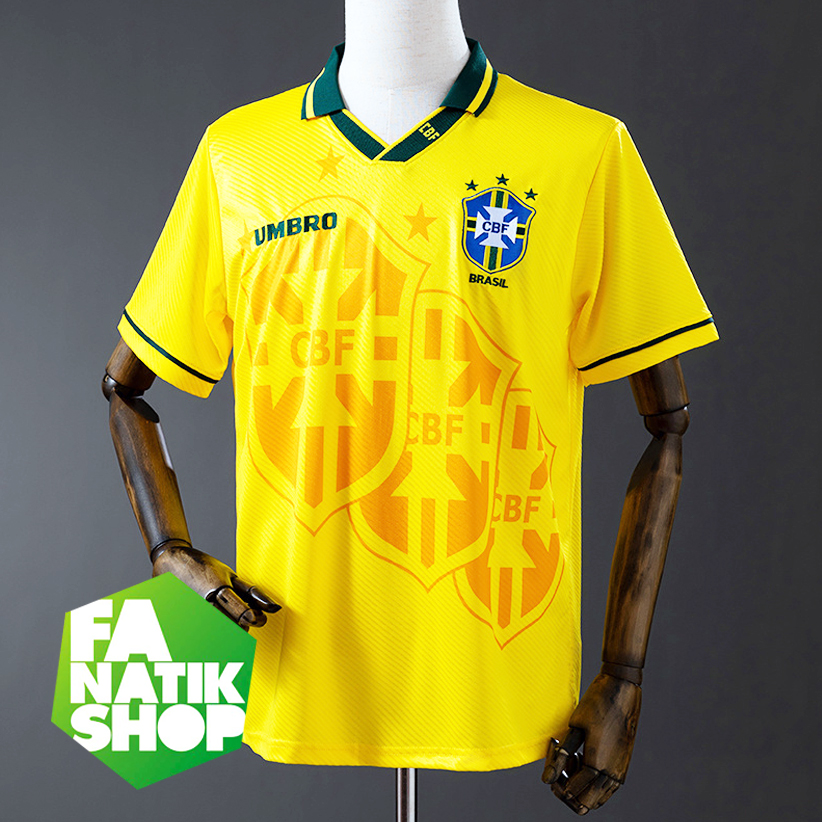 CRS1994 Camiseta Retro Brasil Campeón Mundial 1994