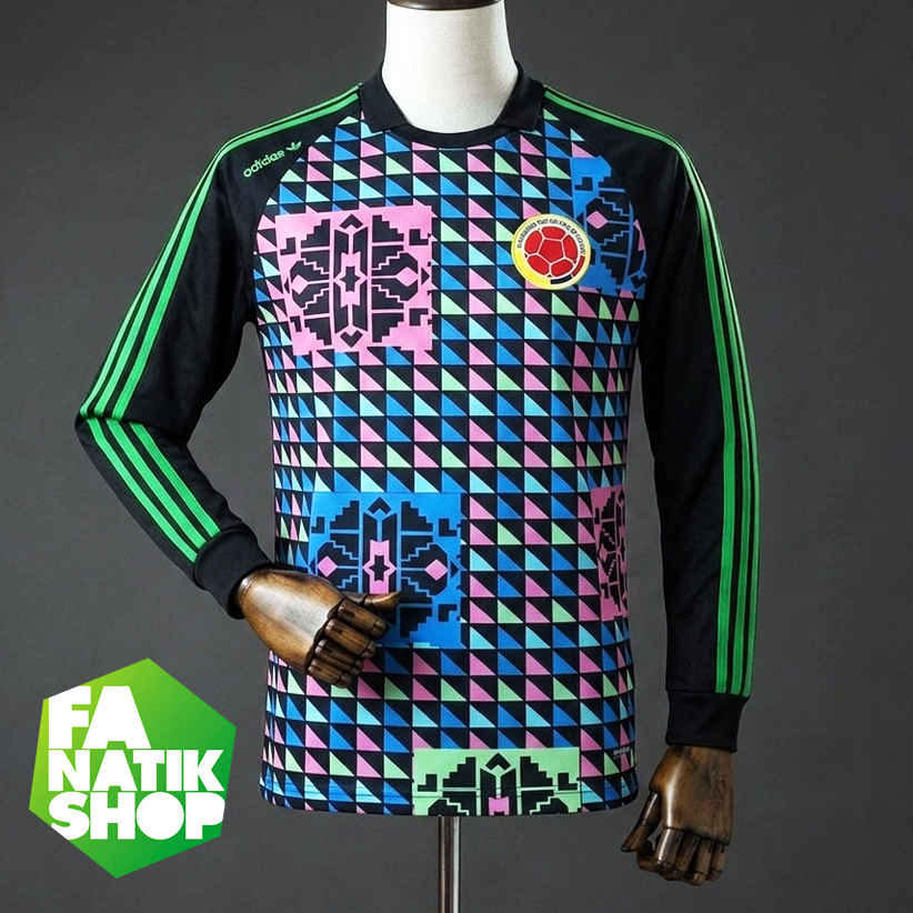 CZC07 Camiseta Retro Colombia Mundial 1990 - Rene Higuita