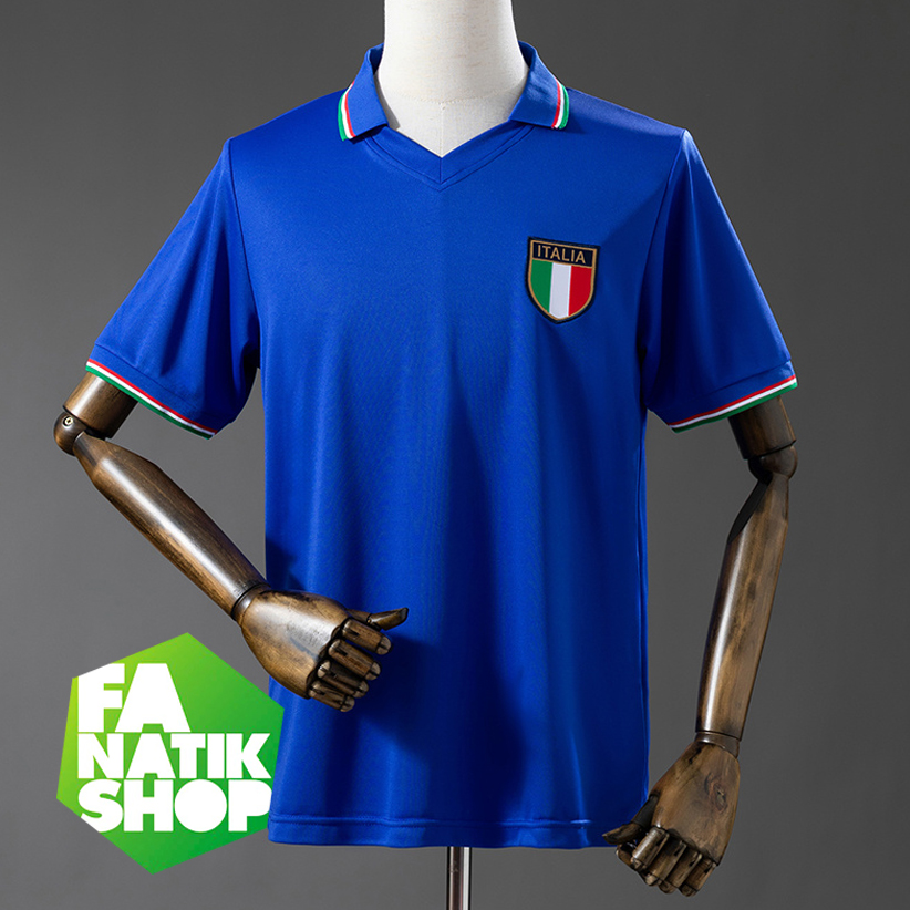 CRS1982 Camiseta Retro Italia Campeón Mundial 1982