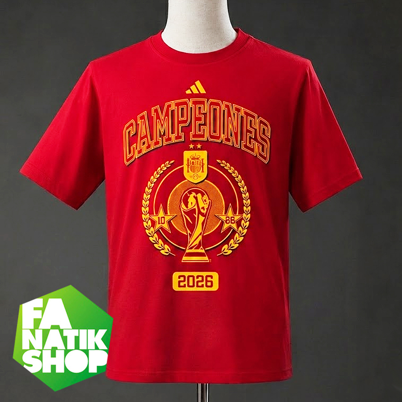 MPC001 Polera Conmemorativa España Campeones 2026