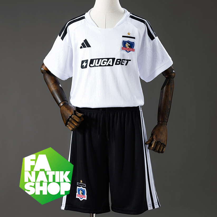 AVZ004 Conjunto Niño Camiseta + Shorts Colo Colo 2026 - Vozinha 29 - Imagen 4