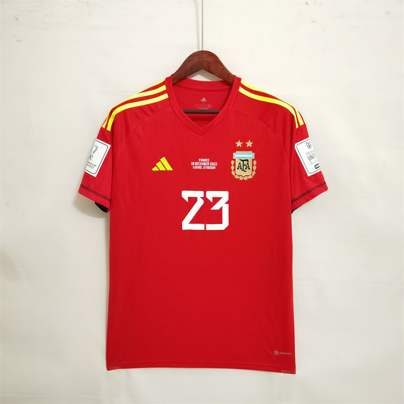 CZC90 Camiseta Arquero Argentina 2022 - Martinez 23