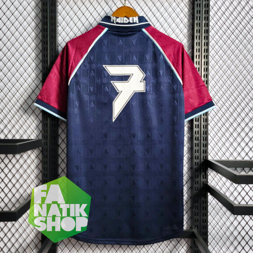 MCR00 Camiseta Retro West Ham United Iron Maiden 1999 - Brave New World - Imagen 2
