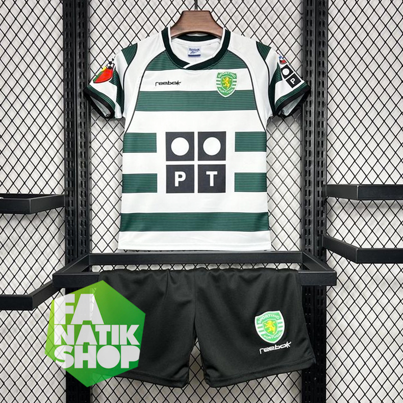 CNT03 Conjunto Niño Camiseta + Shorts Sporting Lisboa - Cristiano Ronaldo